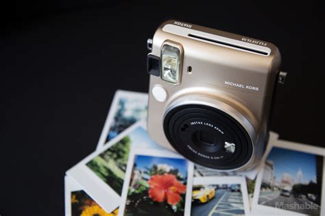 michael kors instant film camera.